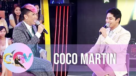 coco martin burat|Coco Martin, ninyerbos sa kanyang first GGV guesting .